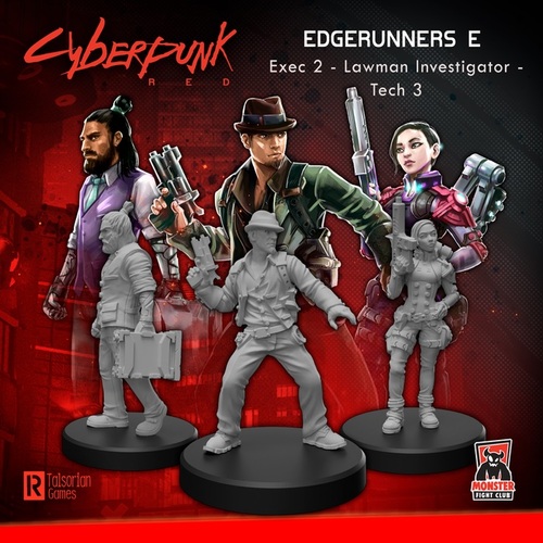 Cyberpunk Red RPG: Edgerunners E (Lawman - Exec - Tech)