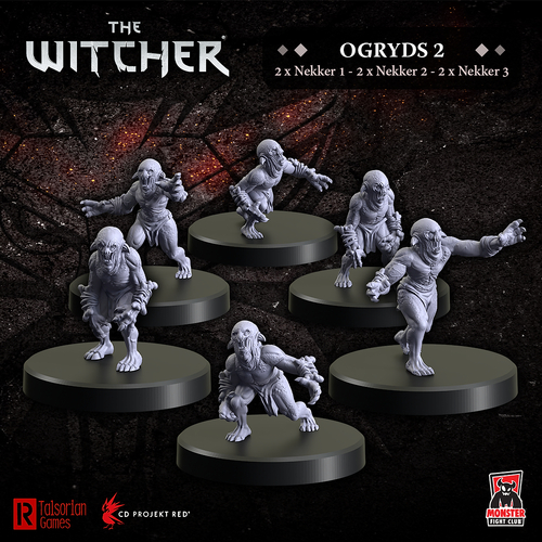 The Witcher Miniatures: Ogryds 2 - Nekkers