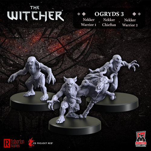 The Witcher Miniatures: Ogryds 3: Nekker Warriors