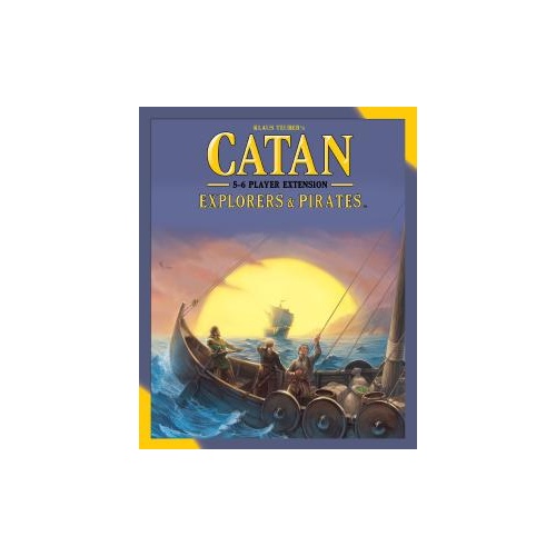 Catan 5th Edition: Explorers & Pirates 5-6 Player Extension