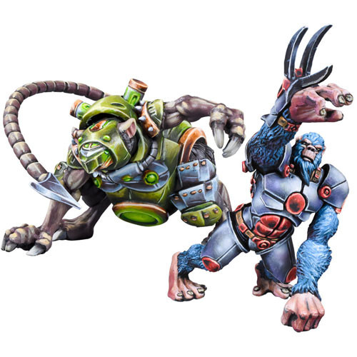 Overdrive: Rival Pack: Gnaw vs. Alpha Simian