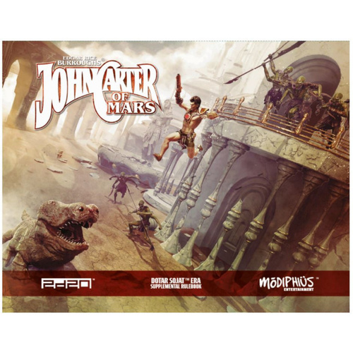 John Carter Of Mars – Narrator’s Toolkit Mit Spielleiter-Schirm & Regelheft Für Rollenspiel-Fans