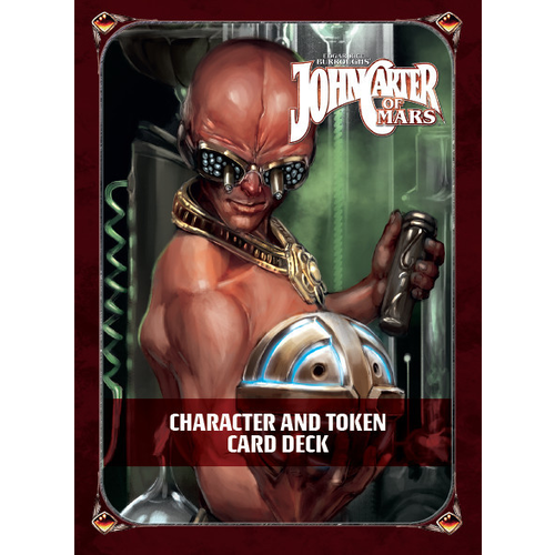 John Carter of Mars RPG: Character & Token Deck