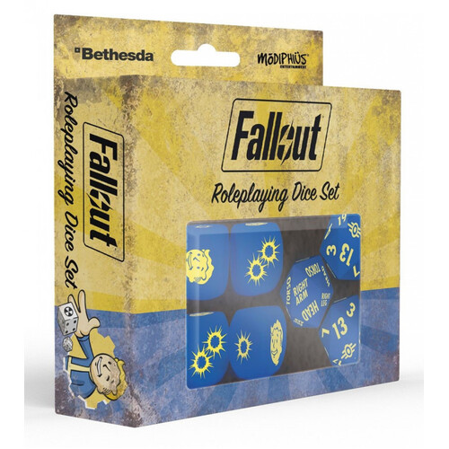 Fallout: The Post-Nuclear Roleplaying Game - Dice Set