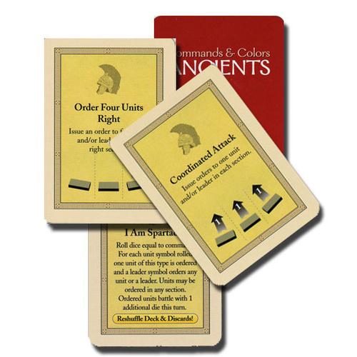 Commands & Colors: Ancients - Replacement Card Deck