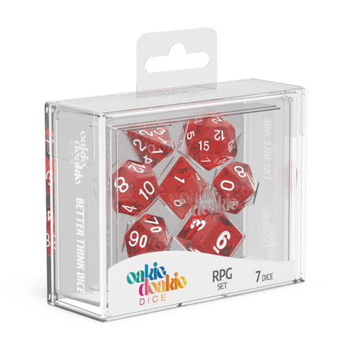 RPG Set - Speckled - Red (7 dice)  