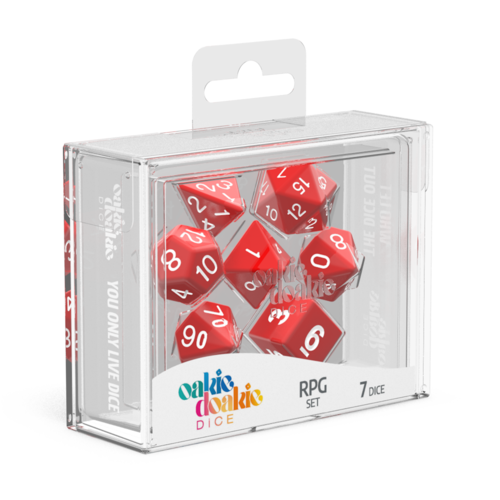 RPG Set - Solid - Red (7 dice)  
