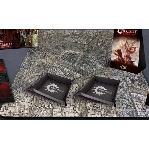Conquest - First Blood Kraken Table Mat (4'x4')