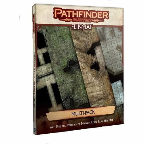 Pathfinder Second Edition: Playtest Flip Mat Multi Pack