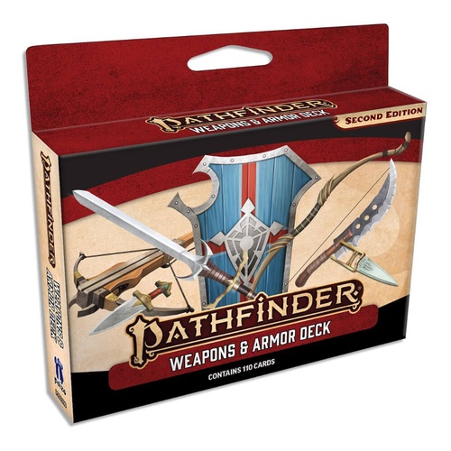 Pathfinder Second Edition Weapons & Armor Deck