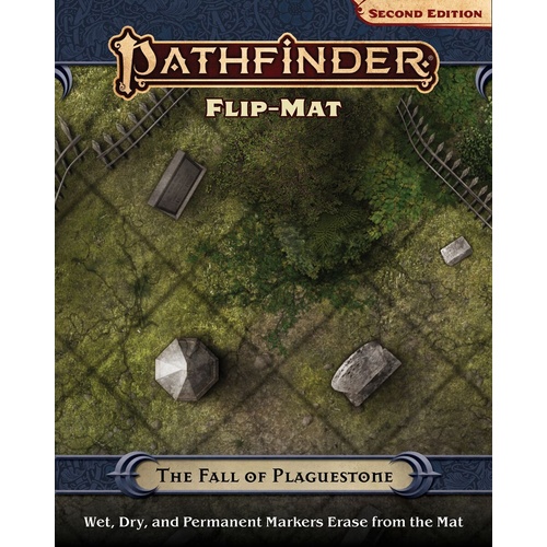 Pathfinder Second Edition: The Fall of Plaguestone Flip-Mat