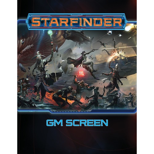 Starfinder RPG GM Screen