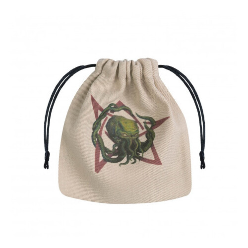 Call of Cthulhu Dice Bag - Beige & Multicolor 