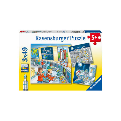 Ravensburger: Tom & Mia go on a Space Mission 3x49pc