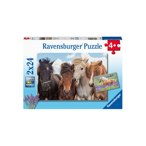 Ravensburger: Horse Friends Puzzle 2x24pc