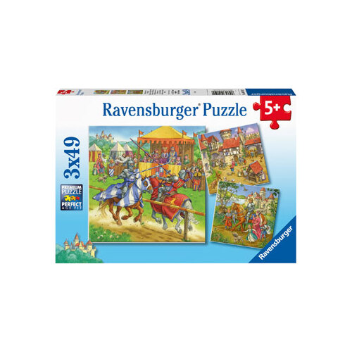 Ravensburger: Life of the Knight Puzzle 3x49pc