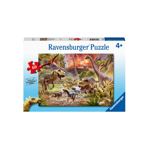 Ravensburger: Dinosaur Dash Puzzle 60pc