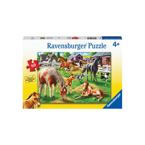 Ravensburger - Happy Horses Puzzle 60pc