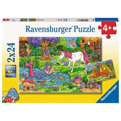 Ravensburger: Magical Forest 2x24pc