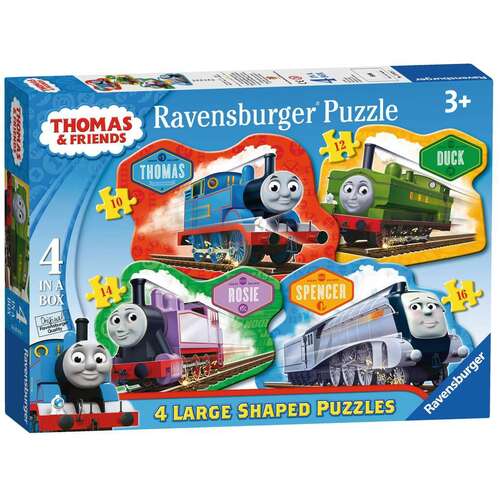 Ravensburger: Thomas and Friends Shaped Puzzles 10 12 14 16pc