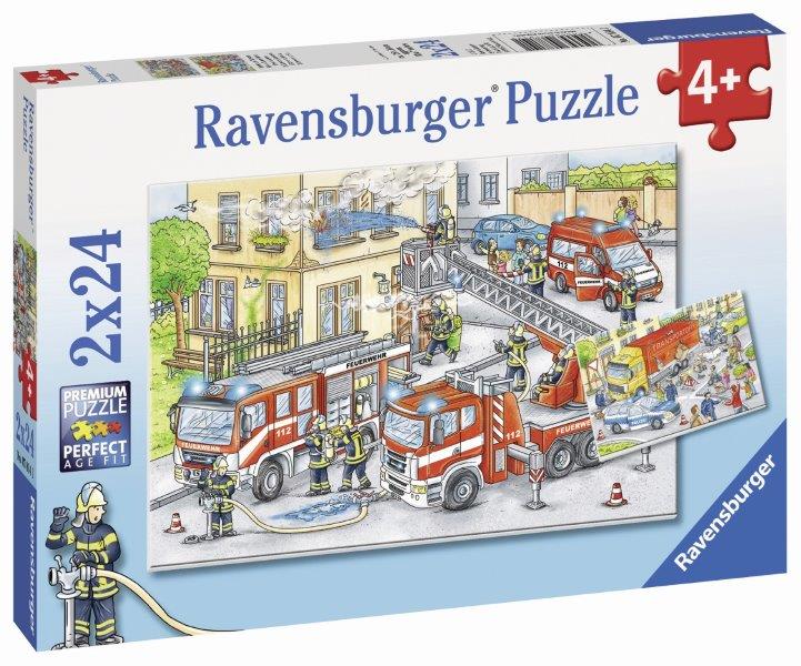 Ravensburger: Heroes in Action Puzzle 2x24pc