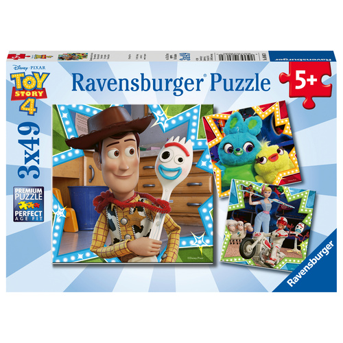 Ravensburger: Disney Toy Story 4 Puzzle 3x49pc