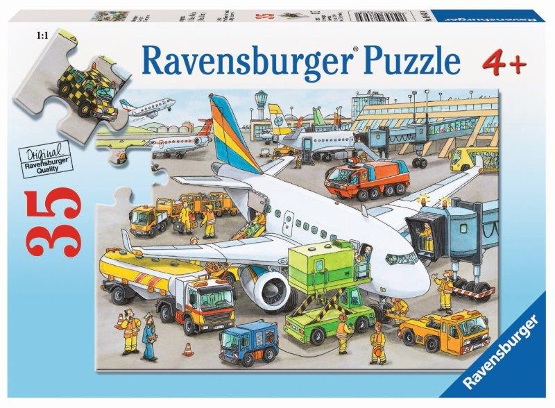 Ravensburger: Busy Airport Puzzle 35pc