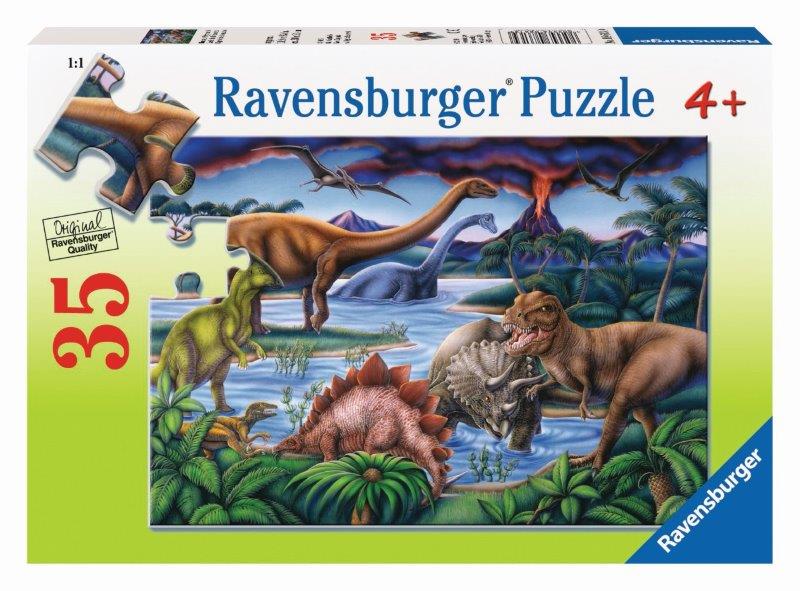 Ravensburger: Dinosaur Playground Puzzle 35pc