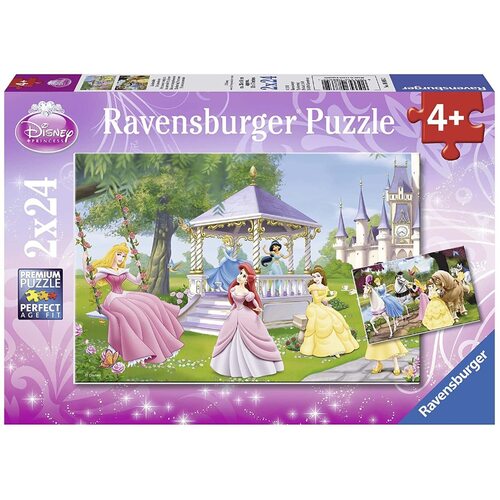 Ravensburger: Disney Magical Princesses 2x24pc