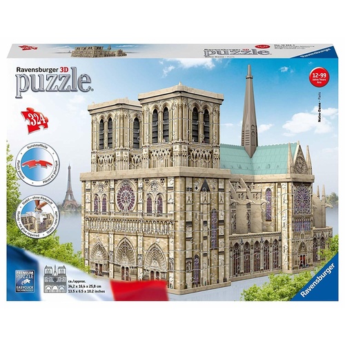 Ravensburger: Notre Dame 3D Puzzle 216pc