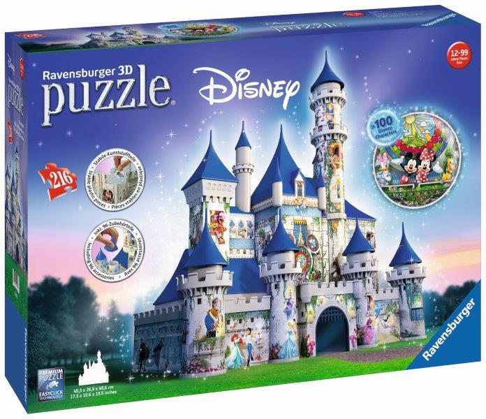 Ravensburger: Disney Castle 3D Puzzle 216pc