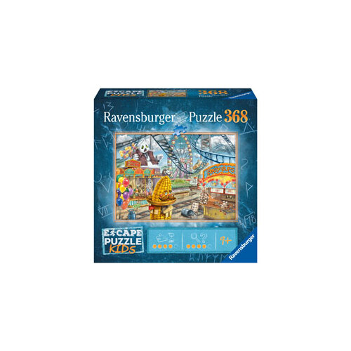 Ravensburger: KIDS ESCAPE Amusement Park Plight Puzzle 368pc