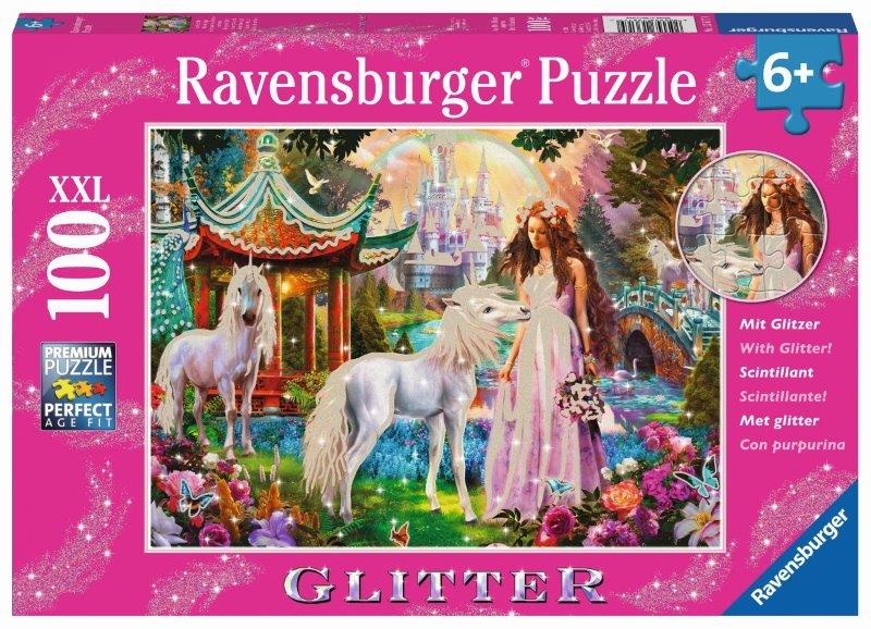 Ravensburger: Princess with Unicorn Puzzle 100pc