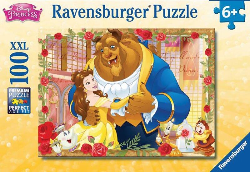 Ravensburger: Disney Belle & Beast Puzzle 100pc