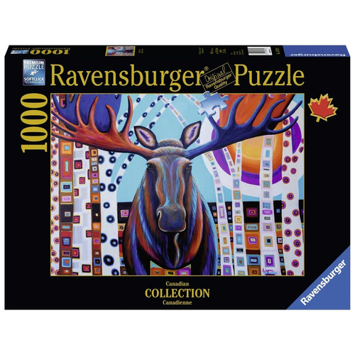Ravensburger: Winter Moose Puzzle 1000pc