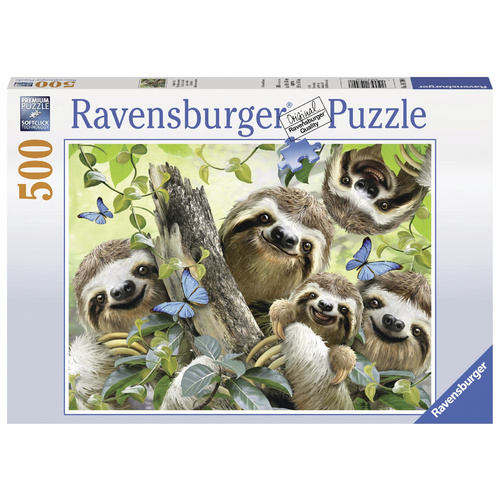 Ravensburger: Sloth Selfie Puzzle 500pc