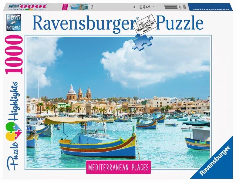 Ravensburger - Mediterranean Malta 1000pc