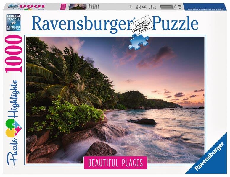 Ravensburger: Praslin Island Seychelles 1000pc