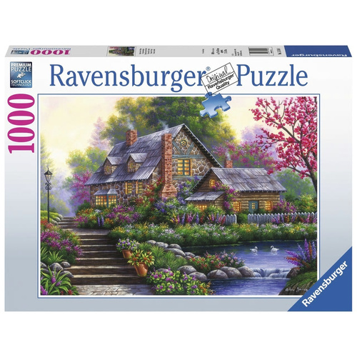 Ravensburger: Romantic Cottage Puzzle 1000pc
