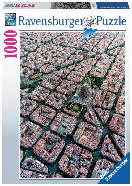 Ravensburger: Barcelona von Oben Puzzle 1000pc