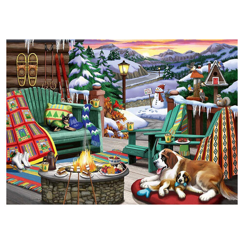 Ravensburger: Apres all Day 500pc Large Format