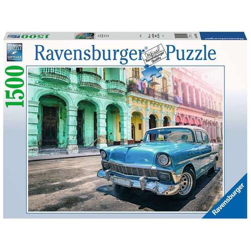 Ravensburger: Cars of Cuba Puzzle 1500pc