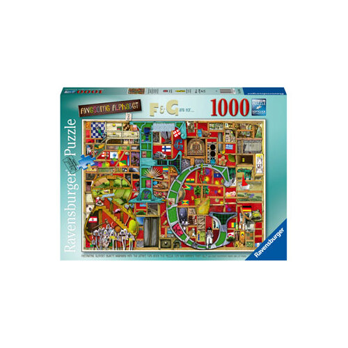 Ravensburger: Awesome Alphabet F&G Puzzle 1000pc