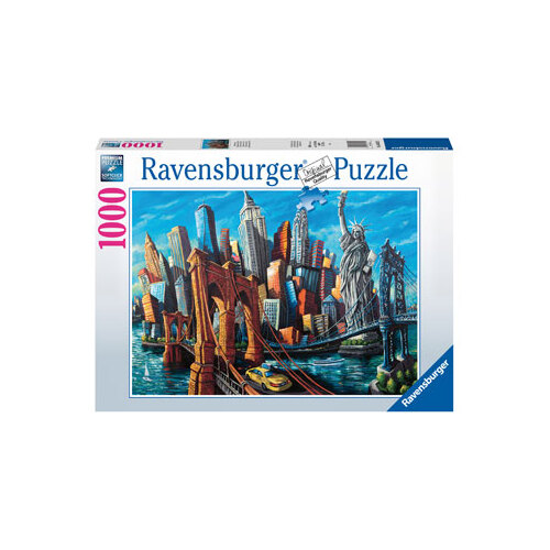 Ravensburger - Welcome to New York Puzzle 1000pc