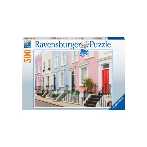 Ravensburger: Colourful London Townhouses 500pc