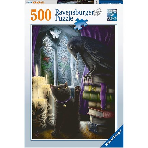 Ravensburger: Black Cat and Raven 500pc