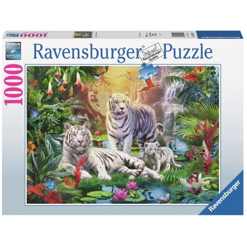 Ravensburger: White Tiger Family 1000pc