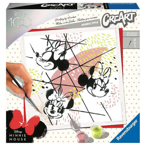 Ravensburger: CreArt Paint-by-Numbers - Minnie Style