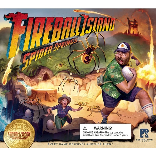 Fireball Island: the Curse of Vul-Kar - Spider Springs Expansion
