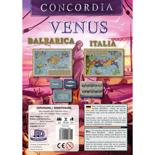Concordia: Balearica & Italia Expansion